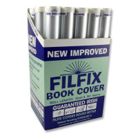 Filfix Roll Book Cover 5M x 33cm Transparent Durable Protection