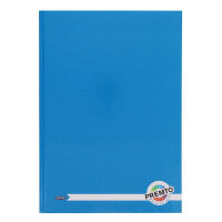 Premto A4 160Pg Hardcover Notebook - Printer Blue - High-Quality Notebook