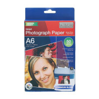 Pro:Form Pack of  50 A6 Photo Inkjet Paper - Ideal for Small Prints & Photos