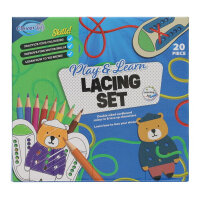 Clever Kidz Play & Learn Lacing Set Creative Skill Building