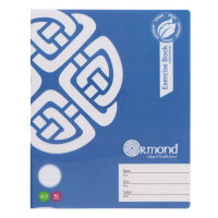 Ormond 40Pg A12 Durable Cover Exercise Copy Book - Essential Copy Book for School Activities