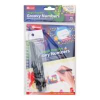 Ormond Groovy Numbers 16 Pages - Number Learning Book for Young Learners
