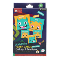 Ormond Interactive Flash Cards - Feelings and Emotions - Flash Cards for Understanding Emotions