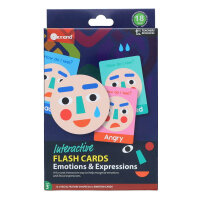 Ormond Interactive Flash Cards - Emotions and Expressions - Fun and Educational Flash Cards for Kids