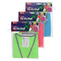 Ormond Junior Hi-Vis Vest Size M - 3 Assorted - High-Visibility Vest for Kids