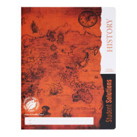 Student Solutions A4 120Pg Durable Cover Manuscript Book - History - Reliable for Classroom Use