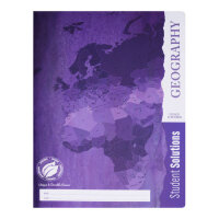 Student Solutions A4 120Pg Durable Cover Manuscript Book - Geography - Ideal for Students
