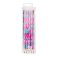 Gogopo Wallet with 6 Pencils Fun Colours Portable Set