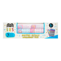 Help With Homework Wallcharts Pack of  3 Math Skills 5+ Learning Made Easy