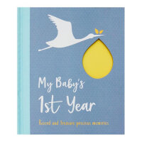 My Baby&#39;s 1st Year Memory Book - Special Keepsake for Baby&#39;s First Year Memories