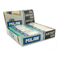 Milan 520 Green Artist Eraser  - Eco-Friendly Erasers for Artistic Projects