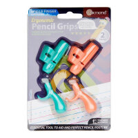 Ormond Card 2 Ergonomic Pencil Grips - Single Finger With Handle - Comfortable Pencil Grips for Better Writing Control