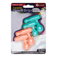 Ormond Card 4 Ergonomic Pencil Grips - Comfortable Handle Grips for Easy Writing