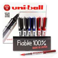 Uni Ball 0.5mm Eye Micro Rollerball Single Pen 3 Assorted Colours - Smooth Writing for Precision