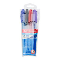 Erich Krause Ultra Glide Ballpoint Pens Pack of 4 Office Essentials
