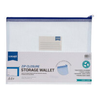 Concept A4+ Tidy Mesh Carry File Single Pack - Compact and Practical