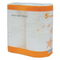 5 Star Facilities Toilet Tissue White 200mm Sheet Per Roll (Pack of 36)