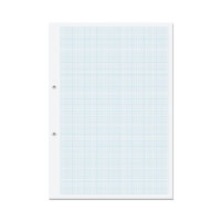 Rhino Exercise Paper 500 Graph Ruling A4 (Pack of 5) VLL089-3