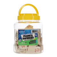 CLEVER KIDZ PKT. 84 PLAY AND LEARN PHONICS DOMINOES
