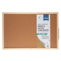Concept Memo & Noticecork Board 60x40cm