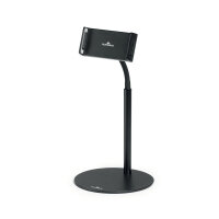 Durable Gooseneck Tablet&#47;Phone&#47;iPad Holder Twist Table Desk Stand Black 894101
