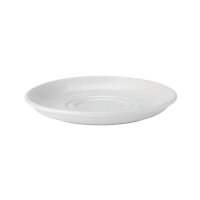 Pure White Double Well Saucer 6in&#47;15cm (Pack of 6) E80015-B06024