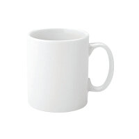 Pure White Economy Straight-Sided Mug 12oz (Pack of 12) E90037-B01012