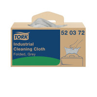 Tork Industrial Cleaning Cloth Grey (Pack of 210)520372