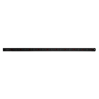 Matt Black Stainless Steel Measuring Rule 1000mm