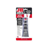 Silicone Sealant & Adhesive Black 85g