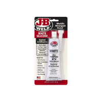 Silicone Sealant & Adhesive White 85g