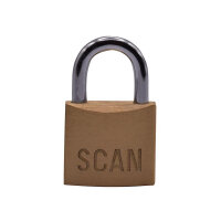 Scan Brass Padlock 30mm