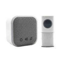 Portable Door Chime, White