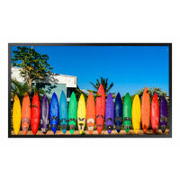 Samsung OM55B Digital signage flat panel 139.7 cm (55") LCD Wi-Fi 3000 cd/m² 4K Ultra HD Black Built-in processor Tizen 5.0 24/7