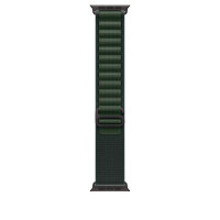 Apple 49mm Dark Green Alpine Loop - Medium - Black Titanium Finish