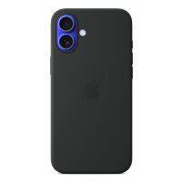Apple iPhone 16 Plus Silicone Case with MagSafe - Black