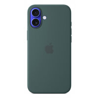 Apple iPhone 16 Plus Silicone Case with MagSafe - Lake Green