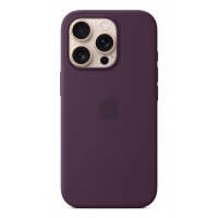 Apple iPhone 16 Pro Silicone Case with MagSafe - Plum