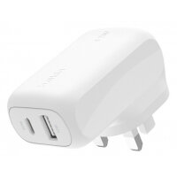 Belkin WCB009MYWH mobile device charger Universal White AC Fast charging Indoor