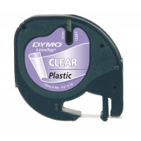 DYMO ® LetraTag® Plastic Labels - 12mm
