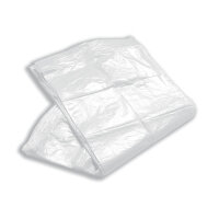 5 Star Facilities Pack of 100 Swing Bin Liners Medium/Heavy Duty 40L White