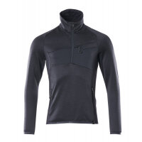 Mascot Fleece Jumper With Half Zip 18003-316 Accelerate Modern Fit  Dark Navy L