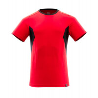 MASCOT T-shirt 18082-250 ACCELERATE Premium, Modern fit  traffic red/black M(1 pcs.)