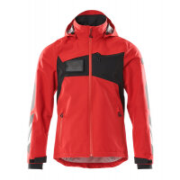 MASCOT Outer Shell Jacket 18301-231 ACCELERATE breathable, wind- and waterproof  traffic red/black M
