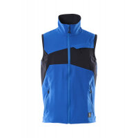 MASCOT Gilet 18365-511 ACCELERATE ULTIMATE STRETCH, lightweight  azure blue/dark navy M