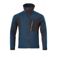 MASCOT Knitted Jacket with zipper 17105-309 ADVANCED membrane  dark petroleum/black M