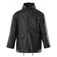 Mascot Rain Jacket 20901-873 Aqua Windproof, Waterproof  Black 2Xl