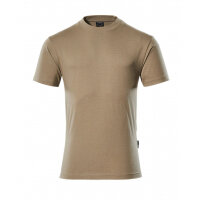 Mascot T-Shirt 00782-250 Crossover Premium, Classic Fit  Light Khaki M(1 Pcs.)