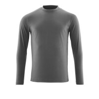 Mascot T-Shirt, Long-Sleeved 20181-959 Crossover Premium Performance, Prowash,Dark Anthracite,M(1 pcs.)