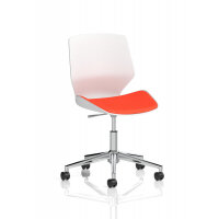 Florence 5 Star Task Operator Chair Bespoke Colour Tabasco Orange